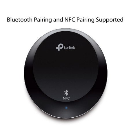 Adaptador receptor de música TP-Link con bluetooth versión 4.1 para 20 metros etiqueta NFC incluida