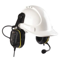 Protectores aditivos inteligentes IS montados en casco con filtrado de ruido sin bluetooth ni comunicación corto alcance, para r