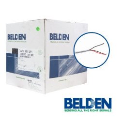 Cable alarma Belden 5341ue 008u1000 2c/18w riser gris 305m