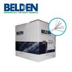 Cable alarma Belden 5504UE 009U1000 6c/22w riser blanco 305m
