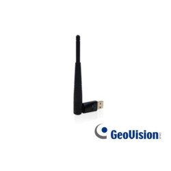GEOVISION GV-BX WIFI El adaptador WiFi USB está diseñado para conectar los dispositivos IP de GeoVision a la red inalámbrica. Es