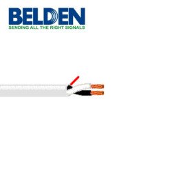 Cable de audio Belden 5200UP 0091000 2c, 16 AWG cm altamente flexible blanco 305 m