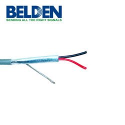 Cable de audio y seguridad Belden 5400FE 0081000 CMR 2c, 20 AWG blindado gris 305 m