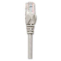 Cable de red Intellinet SOHO 3.0 m (10 pies) Cat 5e CCA UTP, gris