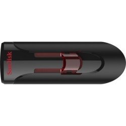 Memoria SanDisk 32GB USB 3.0 cruzer glide z600 negro c, rojo