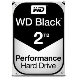 Disco duro interno WD black 3.5 2TB SATA3 6GB/s 64MB 7200rpm para PC/gamer/alto rendimiento