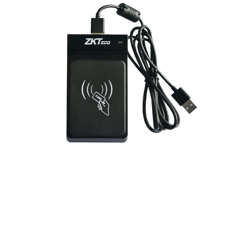 Lector enrolador de tarjetas id ZK cr20id, puerto USB, compatible con idcard ZKTeco