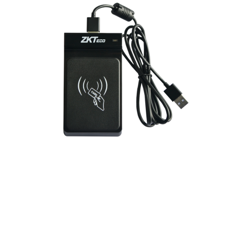 Lector enrolador de tarjetas id ZK cr20id, puerto USB, compatible con idcard ZKTeco
