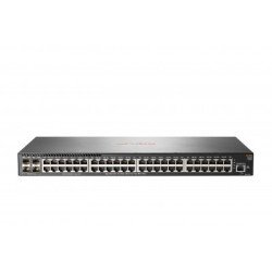 Switch HP Aruba 2930f 48g 4 SFP, 48 puertos RJ45 10/100/1000 y 4 SFP (1g) administrable capa 3 (rip, ospf, acls, qos)