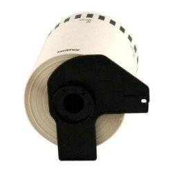 Rollo de cinta blanca continua Brother DK2243 de 101 x 30.4. Compatible con QL1060n