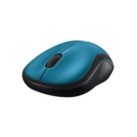 Mouse Logitech M185 blue óptico inalámbrico mini receptor USB PC/Mac/Chrome