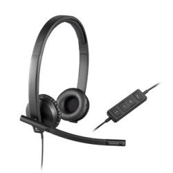 Diadema Logitech H570E auriculares con micrófono cómodos y resistentes en estéreo y mono.