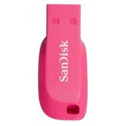 Memoria SanDisk 16GB USB 2.0 Cruzer Blade Z50 electric Pink