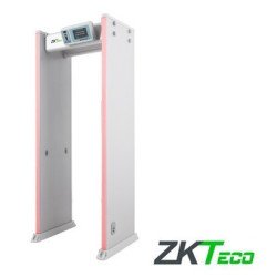 Arco ZK detector de metal, 33 zonas de detección, pantalla 7 pulgadas hd, 300 zonas de sensibilidad, indicadores LED en ambas vi
