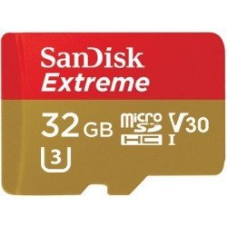 SanDisk Extreme® Tarjeta microSDXC UHS-I de SanDisk. C10, Capacidad 32GB