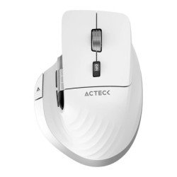 Mouse Inalámbrico Vertical Profesional Virtuos Pro MI780 ACTECK Scroll Horizontal Ultra Fast de acero