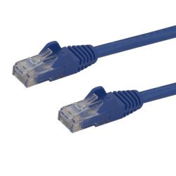 Cables de Conexión Cat 6 StarTech.com N6PATCH1BL - 0.3 m, RJ-45, RJ-45, Macho/Macho, Azul