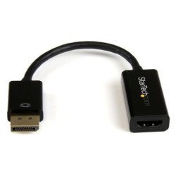 Convertidor DisplayPort a HDMI StarTech.com - DisplayPort 1.2, HDMI 1.4, Macho/hembra, Negro, 0, 15 m