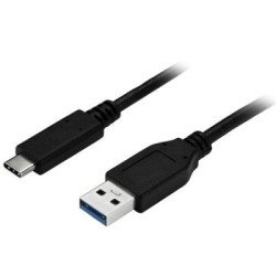 Cable USB StarTech.com USB315AC1M - USB A, USB C, Macho/Macho, 1 m, Negro