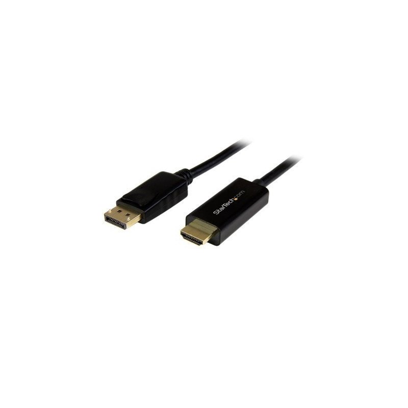 Cable Adaptador DisplayPort StarTech.com DP2HDMM5MB - 5 m, DisplayPort, HDMI, Negro