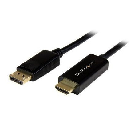 Cable Adaptador DisplayPort StarTech.com DP2HDMM5MB - 5 m, DisplayPort, HDMI, Negro