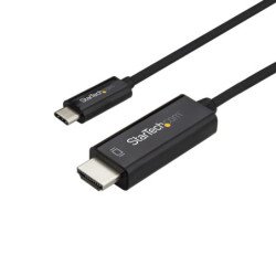 StarTech.com Cable de 3m USB C a HDMI - Cable Adaptador de Vídeo USB Tipo C a HDMI 2.0 4K de 60Hz - Compatible con Thunderbolt