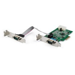Tarjeta Adaptadora Serial StarTech.com PEX2S953LP - Mini PCI Express, De serie, 921, 6 Kbit/s