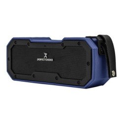Bocina inalámbrica bluethooth sumergible ipx67 FM outdoors pro azul, negro