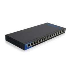 Linksys LGS116 switch Gigabit Ethernet (10/100/1000) Negro
