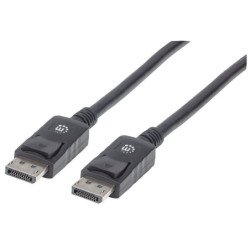Cable DisplayPort 1.1, macho a macho, 2.0 m, Negro