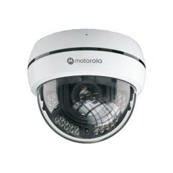 Cámara IP Motorola varifocal MTIDP042611, domo plástico, 2 mp, icr, día-noche, IP66, ONVIF, PoE, DNR 3d, WDR digital, analíticos