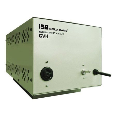 Regulador sola Basic ISB CVH 3000 va, ferroresonante 2 fases, 220 volts - 3000 VA