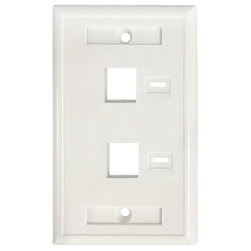 Intellinet 772396 placa de pared y cubierta de interruptor Blanco