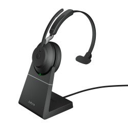 Jabra Evolve2 65 uc mono - auricular - en oreja - convertible - bluetooth - inalámbrico - USB-c - aislamiento de ruido - negro -