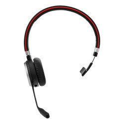 Jabra Evolve 65 ms mono - auricular - en oreja - convertible - bluetooth - inalámbrico - nfc - USB - certificado para Skype empr