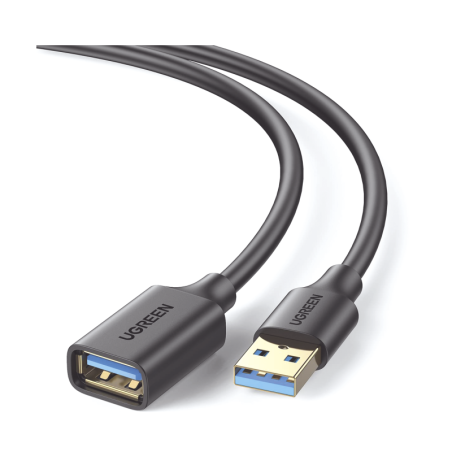 Cable Extensor USB 3.0, 1 Metro, Macho-Hembra, 5 Gbps, Ultra Durabilid