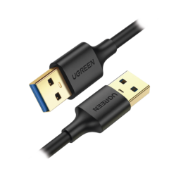 Cable USB-A 3.0 a USB-A 3.0, 2 Metros, Macho a Macho, Conector Niquela