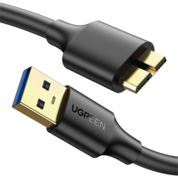 Cable Adaptador USB-A 3.0 a Micro USB 3.0, 0.5 Metros, Carga y Sincron
