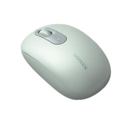 Mouse Inalámbrico 2.4G 800, 1200, 1600, 2400 DPI, Función de 3 botones, Alcance 10m, Silencioso, Ergonómico, Anti-caída y Anti-i