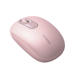 Mouse Inalámbrico 2.4G 800, 1200, 1600, 2400 DPI, Función de 3 botones, Alcance 10m, Silencioso, Ergonómico, Anti-caída y Anti-i