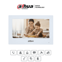 Dahua Technology VTH2621GW-P sistema de intercomunicación de video 17,8 cm (7") Blanco