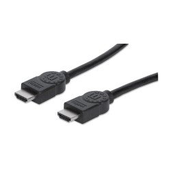 Cable Manhattan HDMI macho-macho de alta velocidad con Ethernet 15 mts.