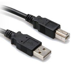 Cable USB 2.0 Brobotix 102327 negro 1.8 metros