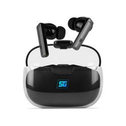 Audífonos. Vorago Start the Game ESB-301-PRO.TWS Bluetooth manos libres IPX5. LED 35 hrs