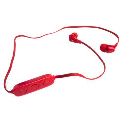Audifonos Epb-103 Bluetooth Manos Libres C Vol Rojo - Binaural - Intrauditivo - 1000cm - Bluetooth - 32Ohm - 20Hz a 20kHz