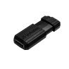 Unidad flash USB PinStripe de 64 GB - Negro