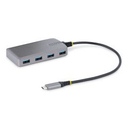Hub USB-C de 4 Puertos USB-A - USB 3.0 5Gbps - Alimentado por el Bus - Hub Concentrador USB Tipo C de 4 Puertos USB-A - Soporte