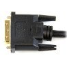 Cable HDMI a DVI 3m - DVI-D Macho - HDMI Macho - Adaptador - Negro - Extremo Secundario  1 x 19-pin DVI-D Digital Video - Male -