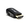 Convertidor HDMI a VGA Vorago ADP-208 - 3, 05 m, HDMI, VGA /3. 5mm, macho/hembra, Negro
