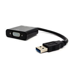 Adaptador USB Vorago ADP-200 - USB, Negro